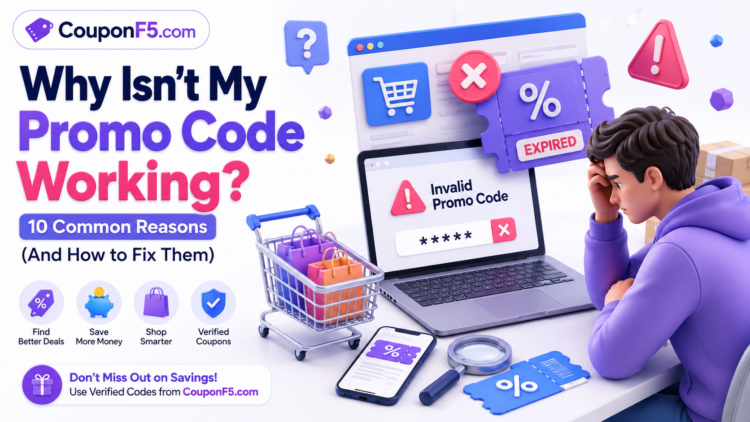 Coupon Guides - Why Isn't My Promo Code Working